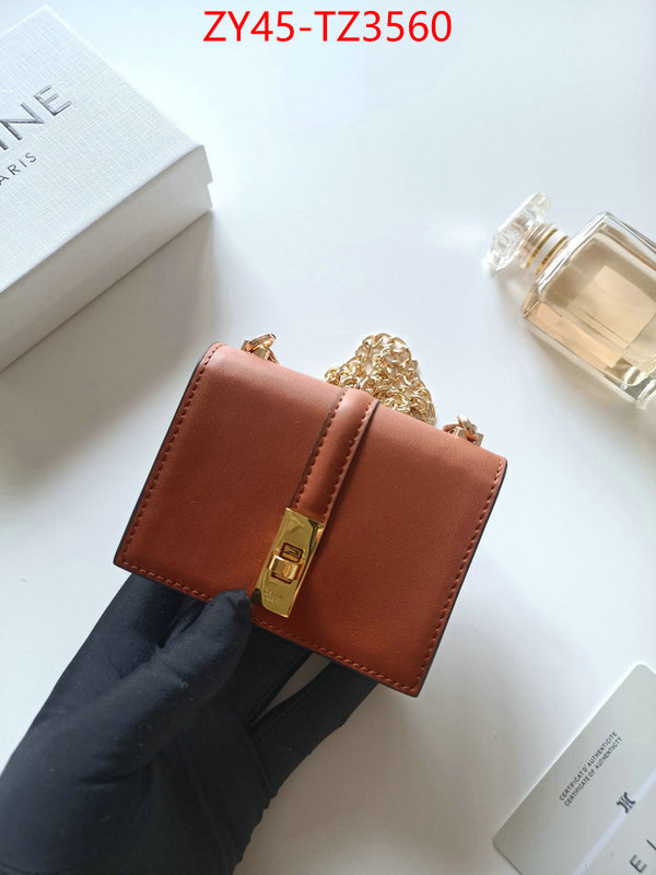 CELINE Bags(4A)-Wallet highest product quality ID: TZ3560 $: 45USD,
