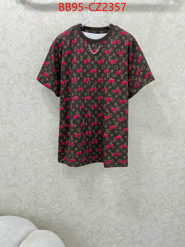 Clothing-LV top perfect fake ID: CZ2357 $: 95USD