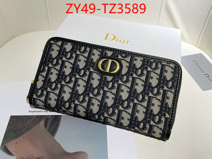 Dior Bags(4A)-Wallet- where can i buy ID: TZ3589 $: 49USD,