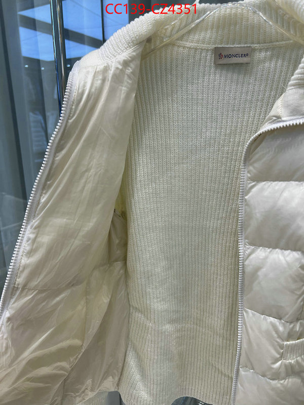 Down jacket Women-Moncler cheap replica designer ID: CZ4351 $: 139USD