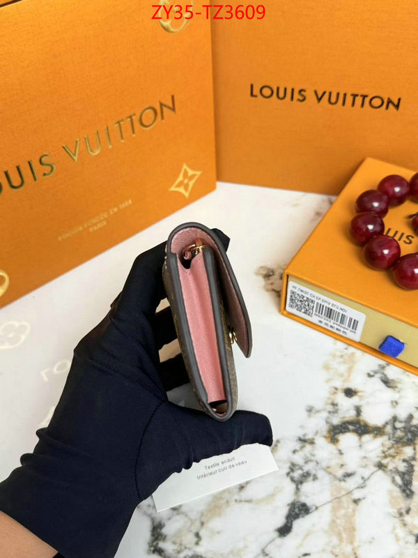 LV Bags(4A)-Wallet where to buy replicas ID: TZ3609 $: 35USD,