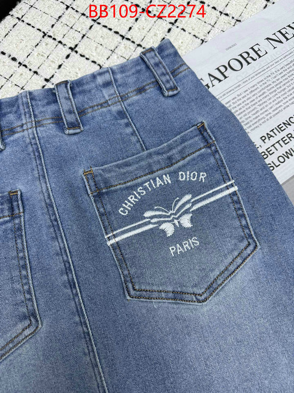 Clothing-Dior every designer ID: CZ2274 $: 109USD