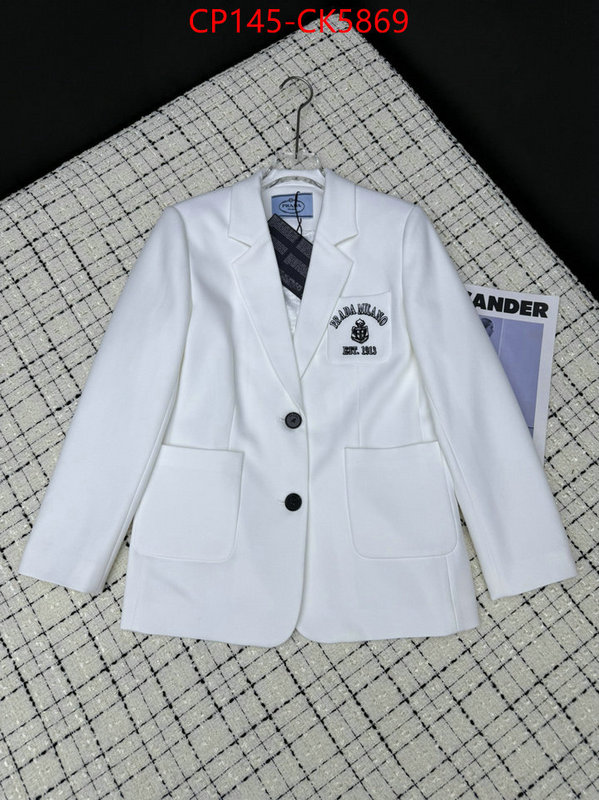 Clothing-Prada only sell high-quality ID: CK5869 $: 145USD