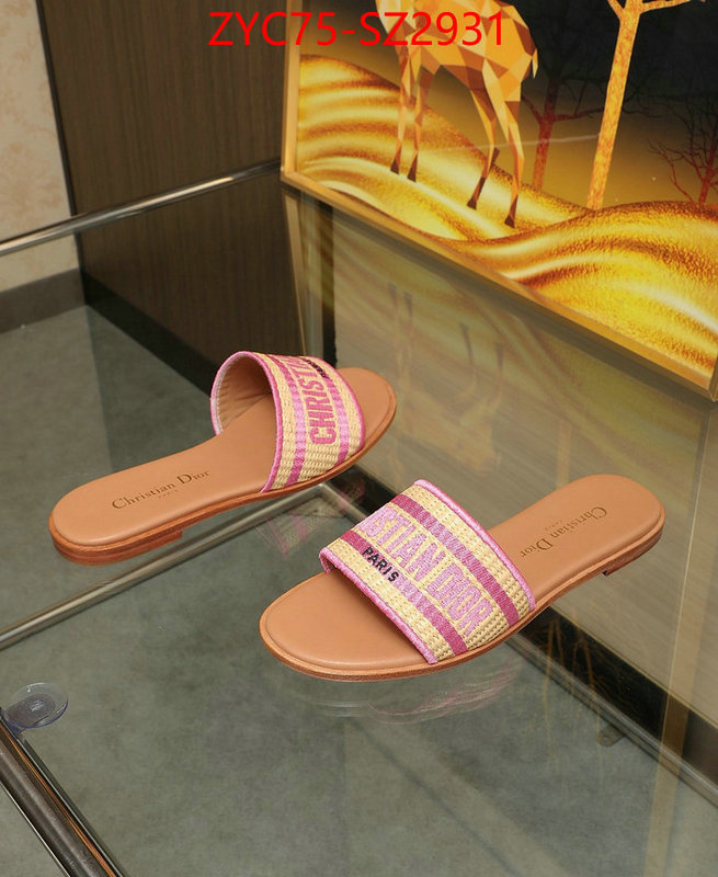 Women Shoes-Dior styles & where to buy ID: SZ2931 $: 75USD