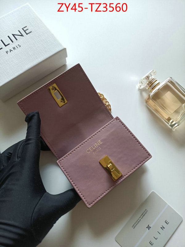 CELINE Bags(4A)-Wallet highest product quality ID: TZ3560 $: 45USD,