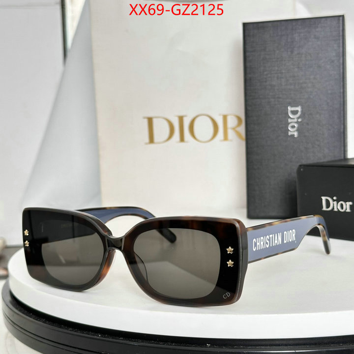 Glasses-Dior replicas buy special ID: GZ2125 $: 69USD