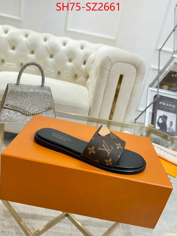 Women Shoes-LV top grade ID: SZ2661 $: 75USD