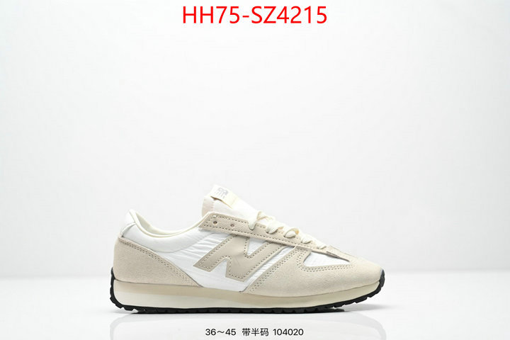 Men Shoes-New Balance where can you buy replica ID: SZ4215 $: 75USD