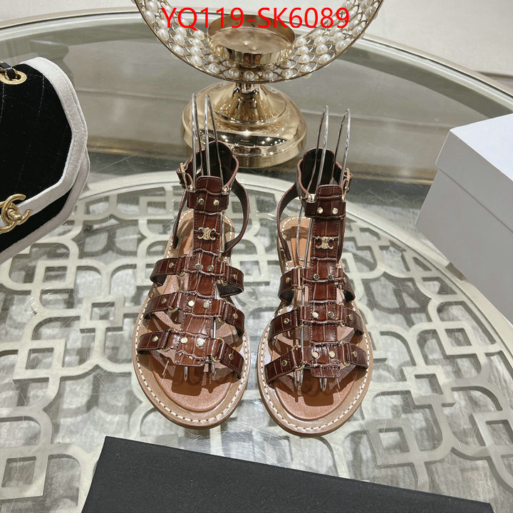 Women Shoes-CELINE best quality designer ID: SK6089 $: 119USD