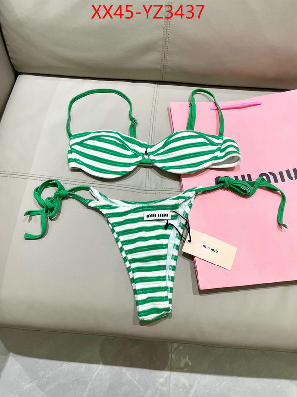 Swimsuit-Miu Miu luxury shop ID: YZ3437 $: 45USD