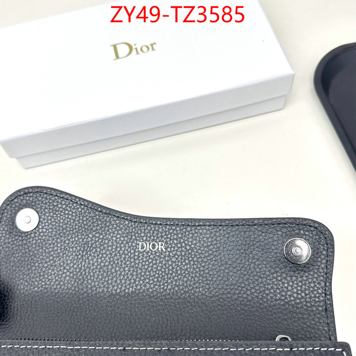 Dior Bags(4A)-Wallet- fake high quality ID: TZ3585 $: 49USD,