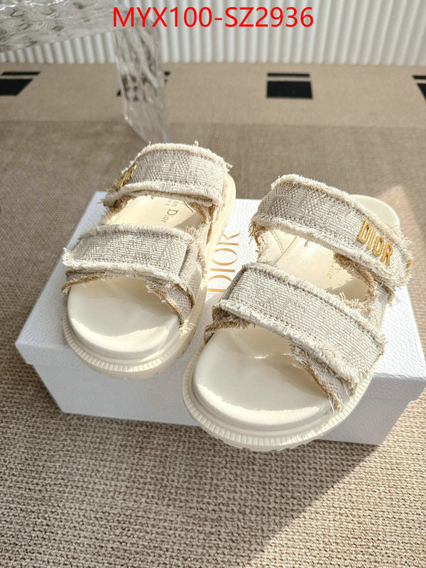 Women Shoes-Dior high-end designer ID: SZ2936 $: 100USD