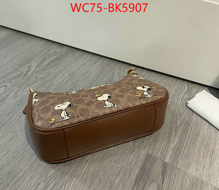 Coach Bags(4A)-Crossbody- the top ultimate knockoff ID: BK5907 $: 75USD,