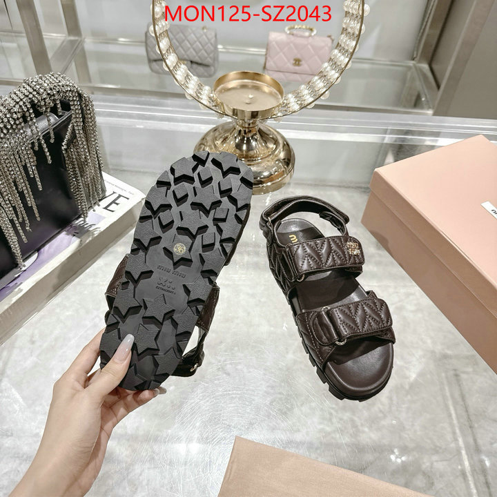 Women Shoes-Miu Miu where can you buy replica ID: SZ2043 $: 125USD