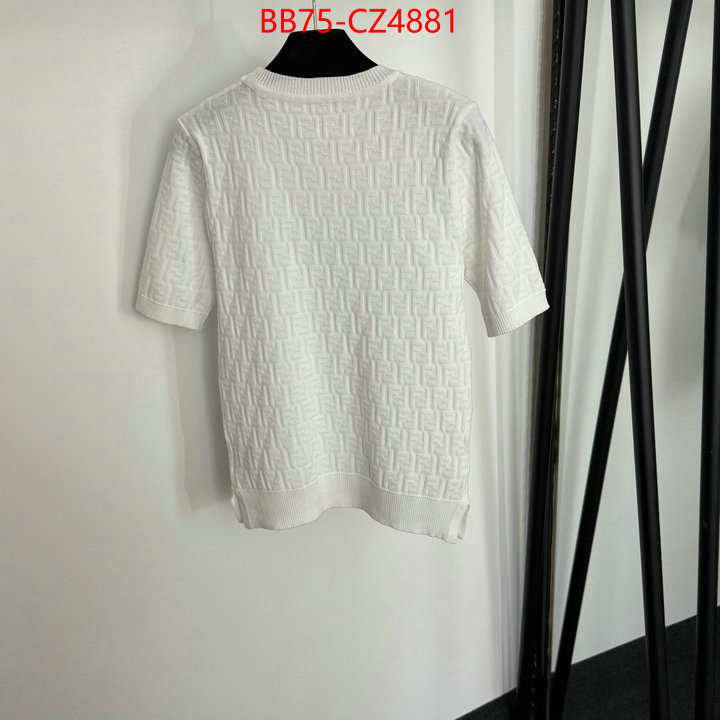 Clothing-Fendi sale ID: CZ4881 $: 75USD