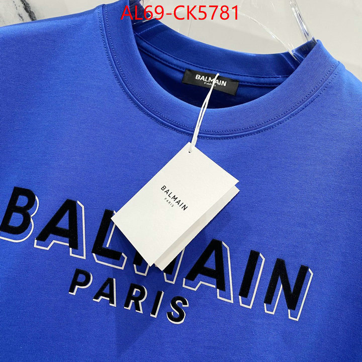 Clothing-Balmain high quality happy copy ID: CK5781 $: 69USD