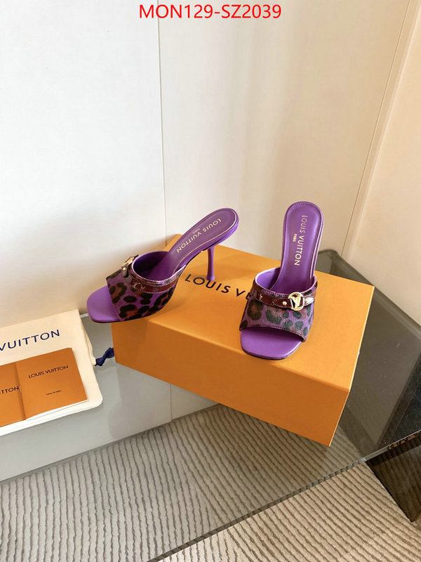 Women Shoes-LV luxury fake ID: SZ2039 $: 129USD