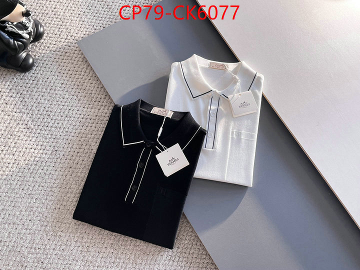 Clothing-Hermes replica 1:1 high quality ID: CK6077 $: 79USD