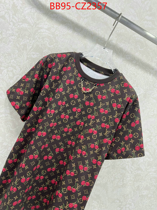 Clothing-LV top perfect fake ID: CZ2357 $: 95USD