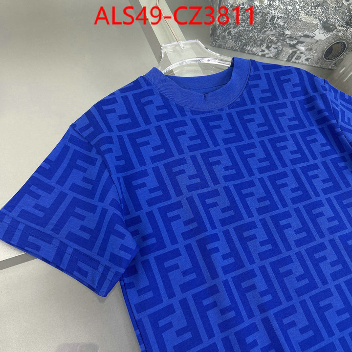 Kids clothing-Fendi how to buy replcia ID: CZ3811 $: 49USD