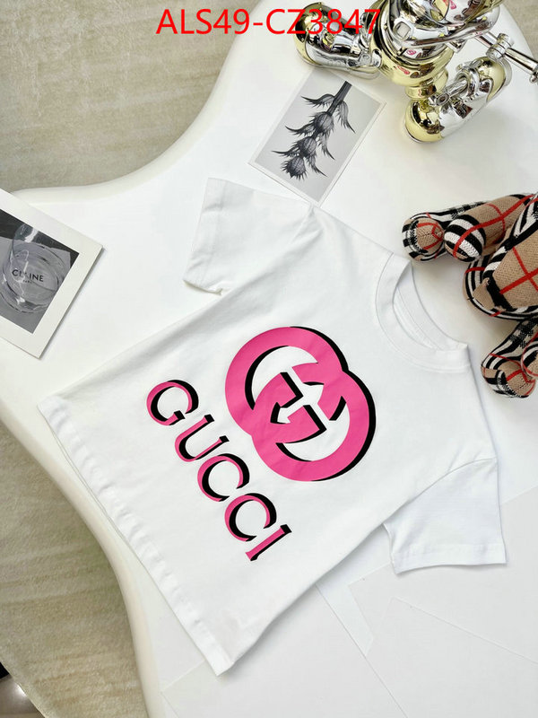Kids clothing-Gucci 1:1 ID: CZ3847 $: 49USD