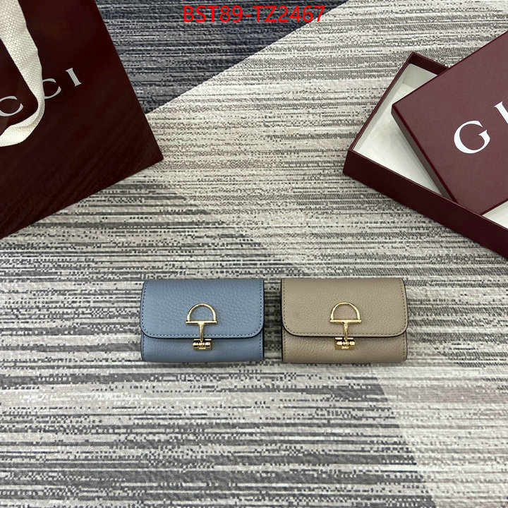 Gucci Bags(TOP)-Wallet- where could you find a great quality designer ID: TZ2467 $: 89USD,