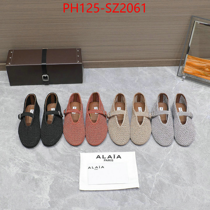 Women Shoes-ALAIA high ID: SZ2061 $: 125USD