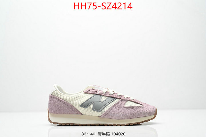 Women Shoes-New Balance where can i buy the best 1:1 original ID: SZ4214 $: 75USD