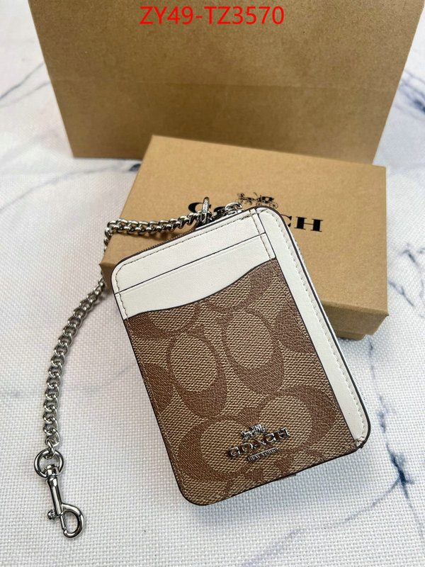 Coach Bags(4A)-Wallet perfect ID: TZ3570 $: 49USD,