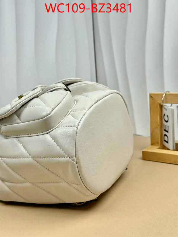 Coach Bags(4A)-Backpack- designer ID: BZ3481 $: 109USD,