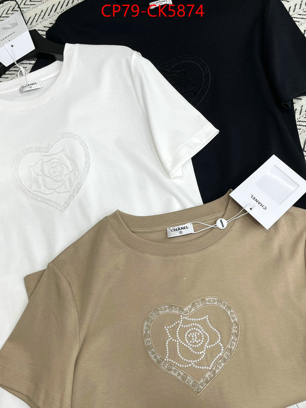 Clothing-Chanel perfect replica ID: CK5874 $: 79USD