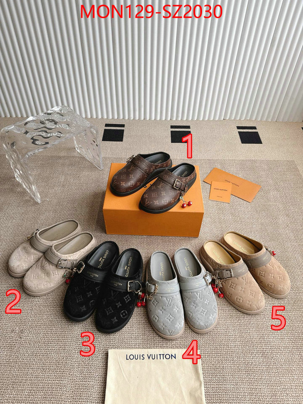 Women Shoes-LV designer wholesale replica ID: SZ2030 $: 129USD
