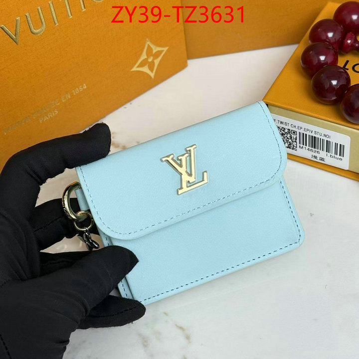 LV Bags(4A)-Wallet cheap replica designer ID: TZ3631 $: 39USD,