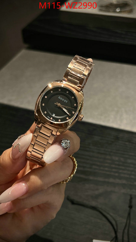 Watch(4A)-Gucci what 1:1 replica ID: WZ2990 $: 115USD