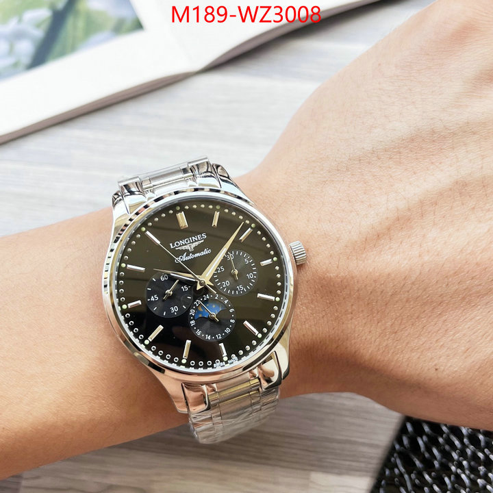 Watch(4A)-Longines the quality replica ID: WZ3008 $: 189USD-shoes yupoo Watch(4A)-Longines the quality replica ID: WZ3008 $: 189USD