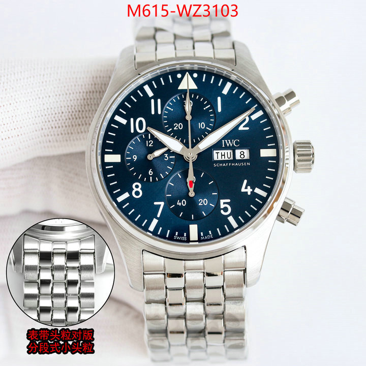 Watch(TOP)-IWC best website for replica ID: WZ3103 $: 615USD