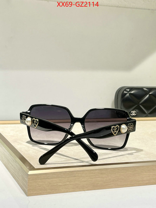 Glasses-Chanel aaaaa class replica ID: GZ2114 $: 69USD