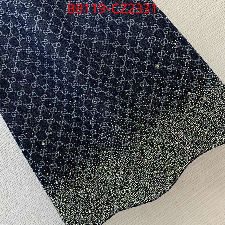 Clothing-Gucci same as original ID: CZ2331 $: 119USD