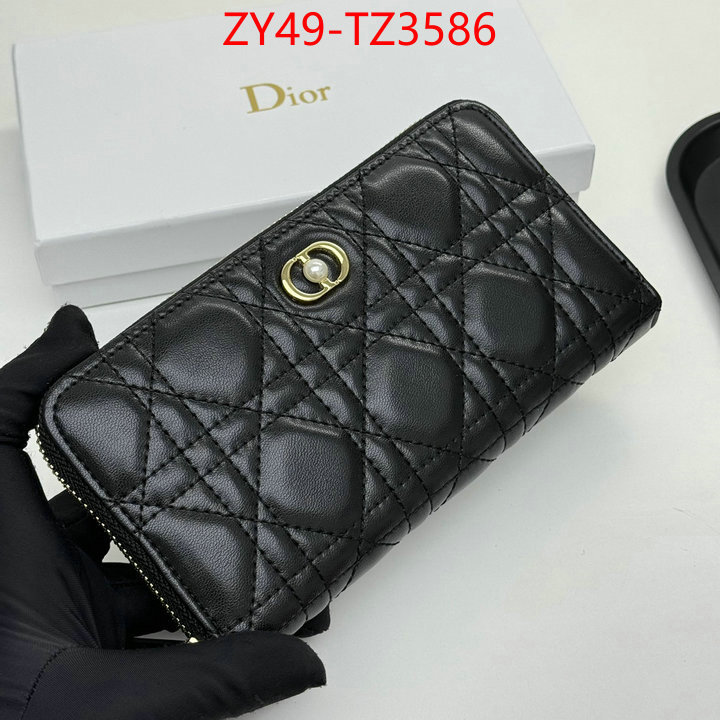 Dior Bags(4A)-Wallet- sell online luxury designer ID: TZ3586 $: 49USD,