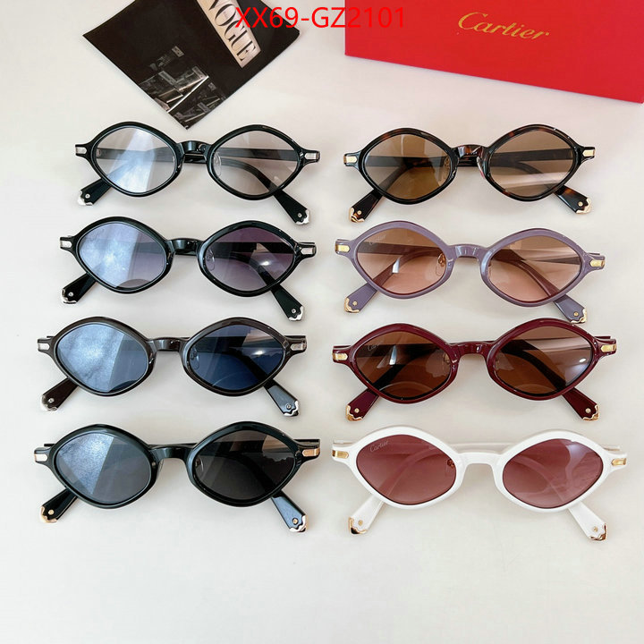 Glasses-Cartier cheap replica ID: GZ2101 $: 69USD