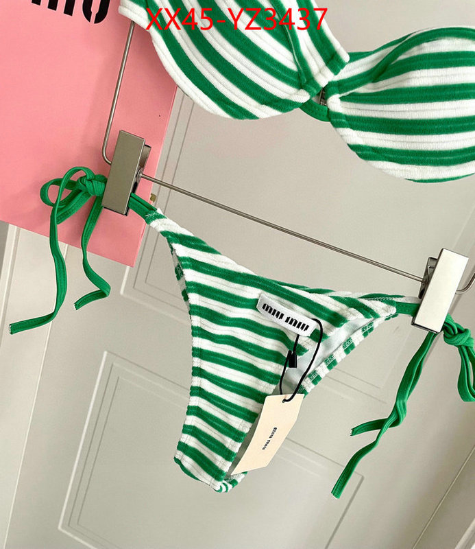 Swimsuit-Miu Miu luxury shop ID: YZ3437 $: 45USD
