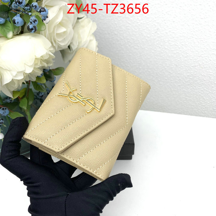YSL Bags(4A)-Wallet- luxury fake ID: TZ3656 $: 45USD,