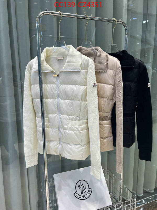 Down jacket Women-Moncler cheap replica designer ID: CZ4351 $: 139USD