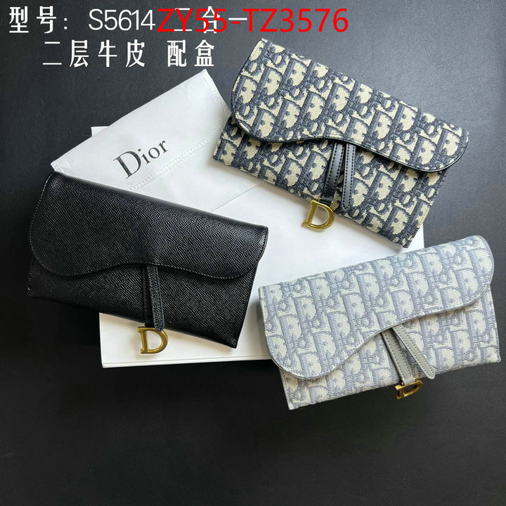 Dior Bags(4A)-Wallet- quality aaaaa replica ID: TZ3576 $: 55USD,
