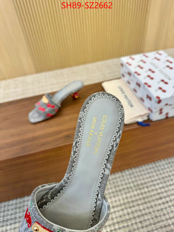 Women Shoes-LV the quality replica ID: SZ2662 $: 89USD