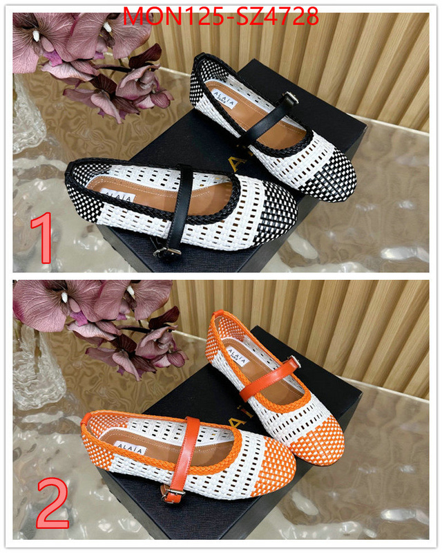 Women Shoes-ALAIA replicas buy special ID: SZ4728 $: 125USD