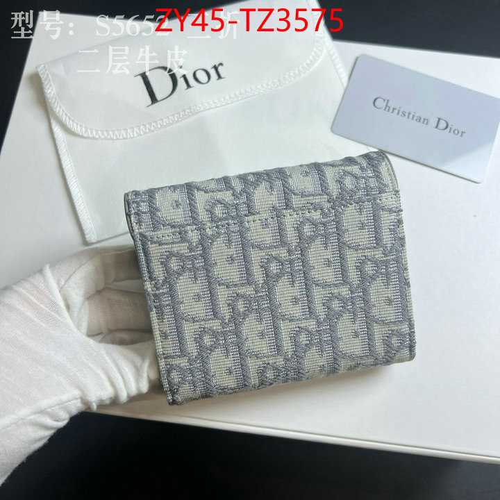 Dior Bags(4A)-Wallet- flawless ID: TZ3575 $: 45USD,