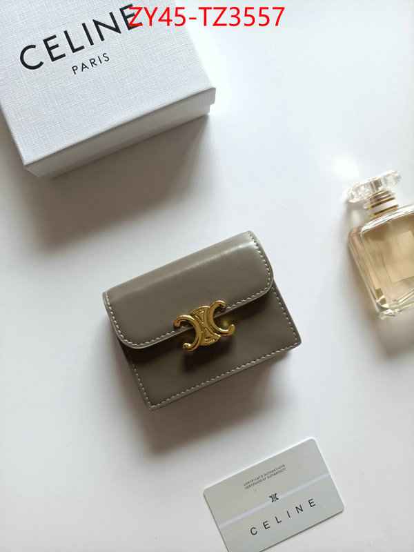 CELINE Bags(4A)-Wallet wholesale 2024 replica ID: TZ3557 $: 45USD,