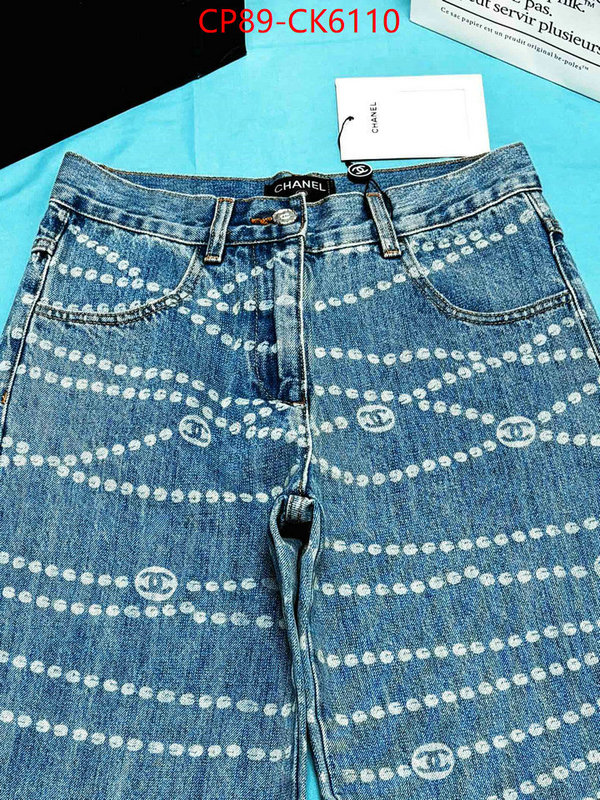 Clothing-Chanel mirror quality ID: CK6110 $: 89USD
