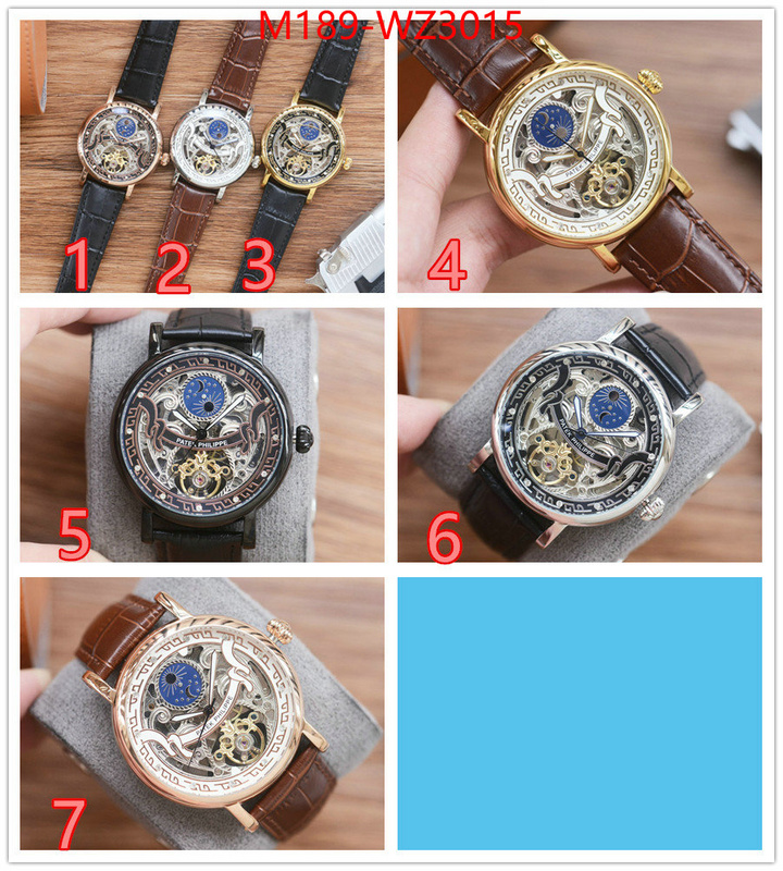 Watch(4A)-Patek Philippe wholesale designer shop ID: WZ3015 $: 189USD-shoes yupoo Watch(4A)-Patek Philippe wholesale designer shop ID: WZ3015 $: 189USD